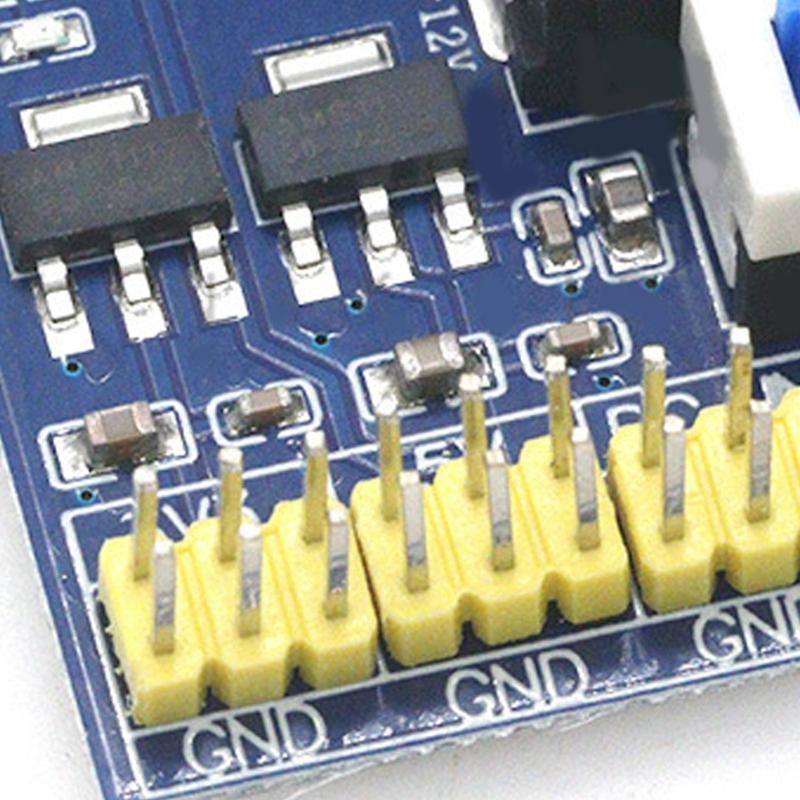 Electricity Adapter 12V to 3.3V/5V/12V Output Stepping Down Electricity Regulator Power Module High Efficiency Stabilizer