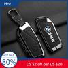 2025 Zinc Alloy Leather Car Remote Key Case Cover for X1 U11 X7 G07 XM G09 I7 7 Series G70 LCI iX I20 U06 G81 M3 2023 Ac