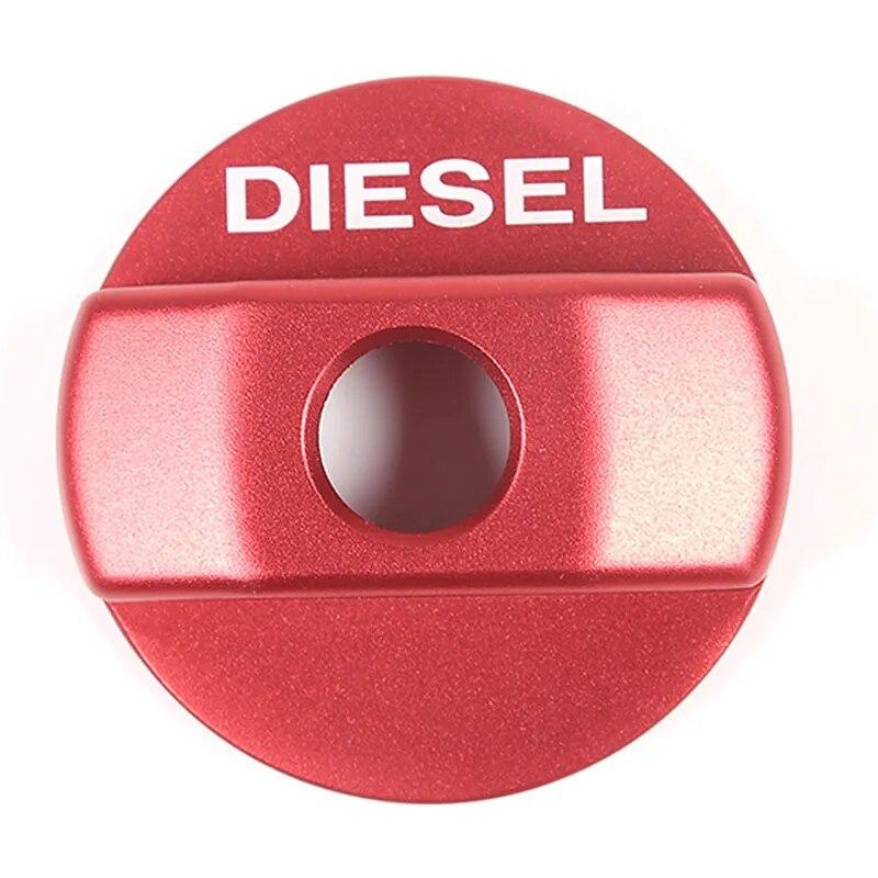 

Для Land Rover Defender 90 110 2004-2018 алюминиевый сплав, красный автомобильный Стайлинг, наклейка на крышку топливного бака автомобиля, внешние аксессуары красный