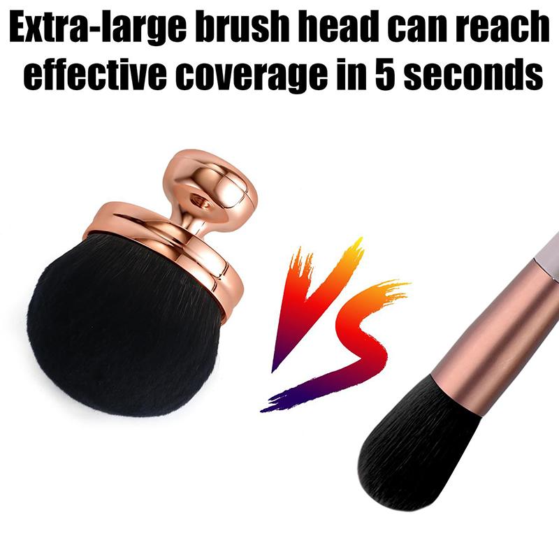 Extra Large Body Makeup Brush Soft Synthetic Hair Professional Kabuki Brush Wide-Headed Foundation Brush For Self Tanner