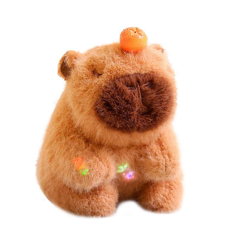 

Entertaining Capybara Plush Toy With Ideal For Children Gift And Room Decoration оранжевый