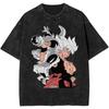 New  Dragon Ball Super Saiyan  Quality TShirt Men and Women Cotton Vintage Washed Print Retro Streetwear Sports Tops