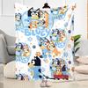 Bluey Bingo's Beach Day Blanket Soft Warm Cozy Great for Sofa Seaside Couch Four Seasons Multipurpose Playful Design