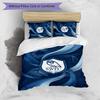 Sheffield Wednesday Football Printed 3 Pieces Bedding Set, Comfortable Skin Friendly Bedroom Duvet Cover Set