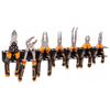Wall Mounted Tool Organizers Storage Rack For Screwdrivers And Pliers Steel Workshop Storage Rack With 14 Holes