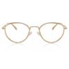 Full Rim Oval Brown Gold Filom Mtr 93e Fashion Unisex Eyeglasses