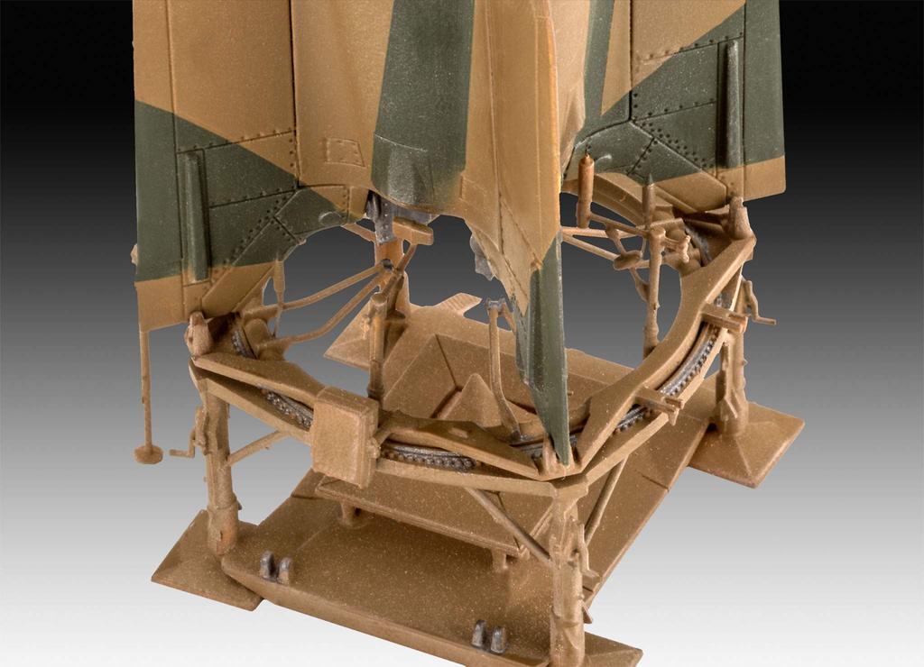 German Revell German Army Rocket Plastic Model 03309 1/72 A4/V2