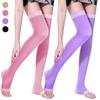 1Pair Women Beauty Slim Leg Compression Socks, Ultra-Thin Sleep Fat Burning Stockings for Sports, Yoga, Running, Travel, Flight