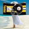 Personalized Patriots Team Spirit Beach Towel Microfiber Beach Towel Thin Absorbent for Beach Swimming Yoga Bath Sports. 0910361