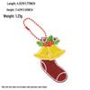 Korean INS Style Luggage Tag Keychains - DIY Anti-Lost Bag Accessory with Embroidery Blank Cloth Patch
