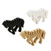 3D Printed Horse Figurine Movable Joints Stress Relief Toy Year of The Horse Ornament Articulated Fidget Toy for Desktop Bookshelf Decoration