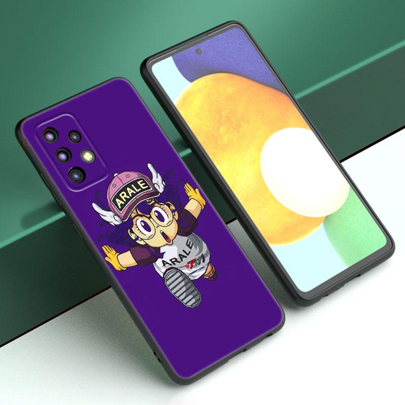 Coque de téléphone Anime Dr Slump Arale Pour Samsung A13 A22 A24 A32 A23 A25 A34 A35 A52S A53 A54 A55 A73 A12 A14 A15 A31 A33 A50 A51 A72
