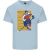 Ice Hockey Player Unisexs Light Cotton TShirt