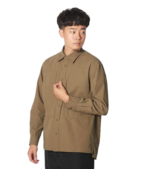 

Рубашка для активного отдыха TAKIBI Light Ripstop Shirt Khaki [Snow Peak] L/S