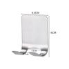 2/4/6/8pcs Shaving Razor Holder Multi-function Stainless Steel Shelf Razor Stand Wall Razor Holder Bathroom Accessories Hook