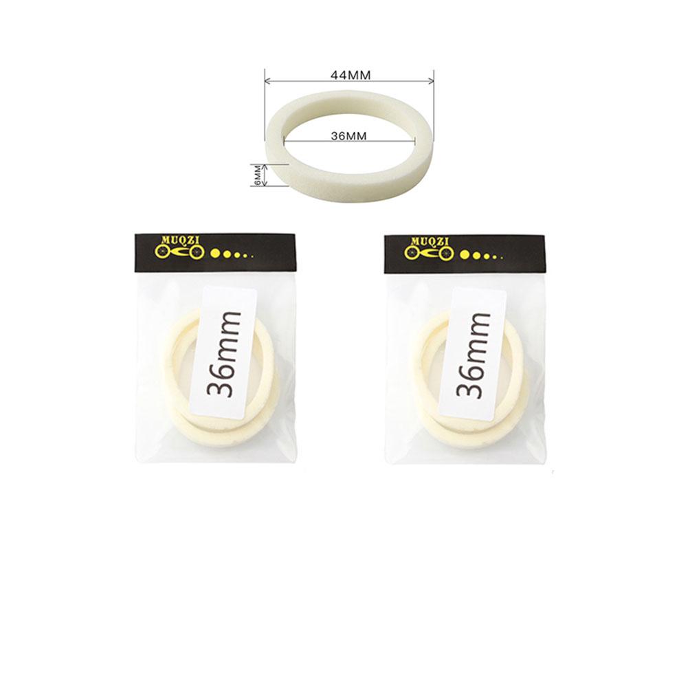 2/4/10PCS MTB Bike For Maintenance Sponge Ring Suspension For Oil Sealed Lubricating Sponge Ring Cycling Accessories