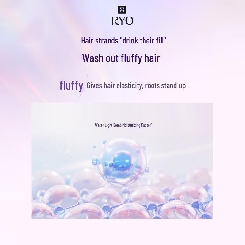 Ryo Hyaluronic Acid Volumizing Shampoo