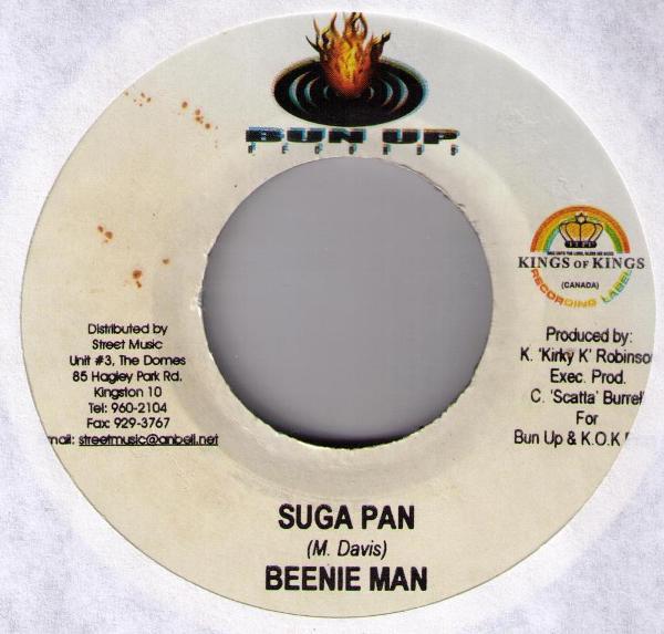 

7inch Record BEENIE MAN / HOLLOW POINT - Suga Pan / Jump Up NONE Kings Of Kings, 2005 Jamaica Reggae, Ska & Dub Used