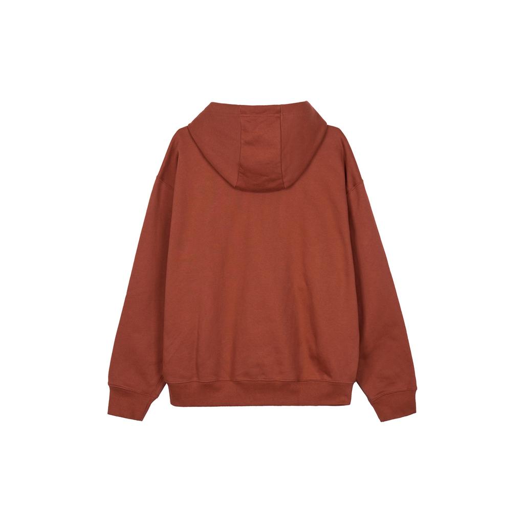 Nike ACG Logo Solid Loose Hoodie Men Tops Red-Brown CW4490-670