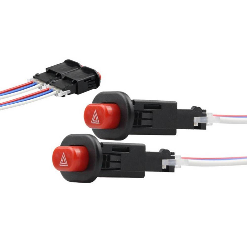 Motorcycle Adjustable Double Signal Switch with LED Blinker and Hazard