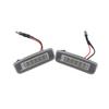 2Pcs For Ford Focus MK1 1998-2005 White LED License Plate Light Number Plate Lamp
