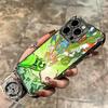 Cartoon Ben 10 Plating Phone Case For Iphone 16 17 Pro Max Air 16E 14 15 Plus 12 13 Mini Anti-Fall Airabag Cover