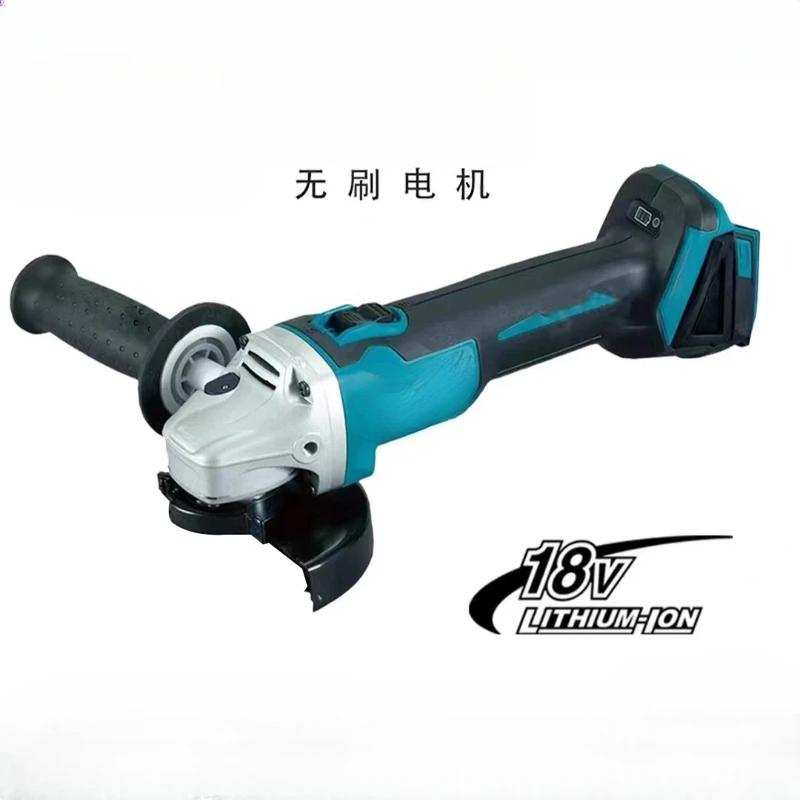 

18 В 125 мм DGA404 бесщеточная литиевая электрическая угловая шлифовальная машина аккумуляторная отрезная машина высокомощная полировальная машина