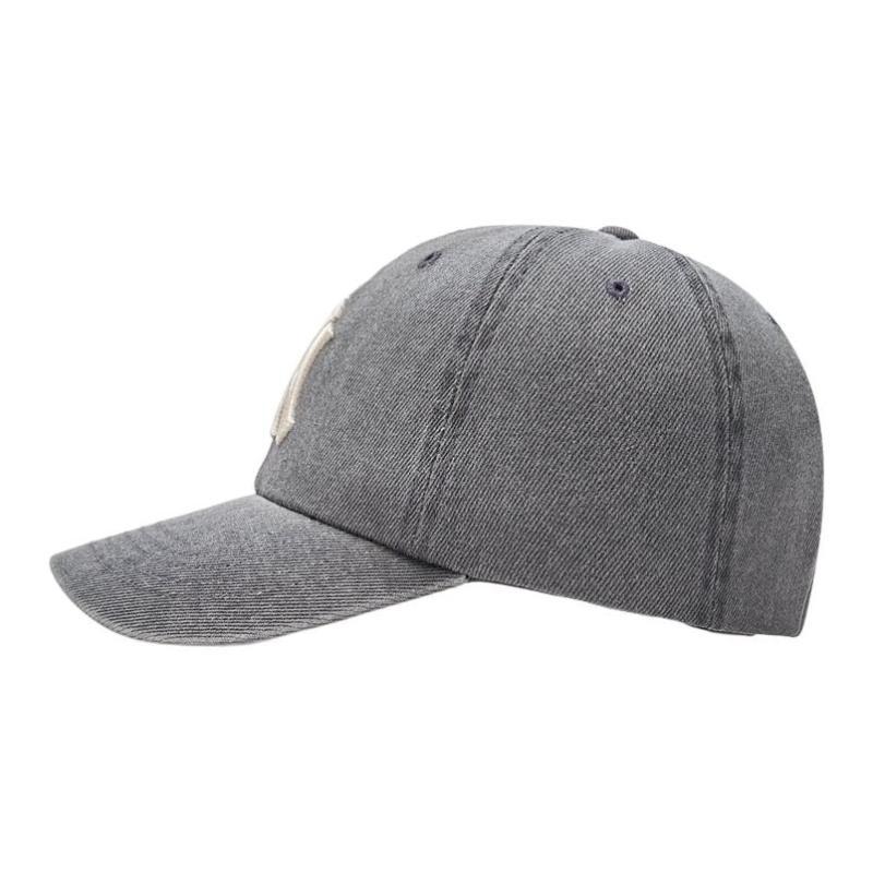 MLB Cotton Baseball Caps Unisex Gray Fashion 3ACPVV55N-50CGS