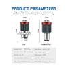 1PC 144SMD H4 P15D BA20D Motorcycle Headlight Bulbs White 12v LED Headlamp Fog Light Spotlight Play and Plug