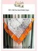 2024 New Style Large Square Scarf: 110 Mulberry Silk with Hand-Rolled Edges