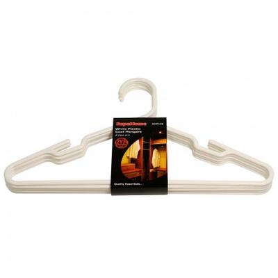 Plastic Coat Hangers (Pack Of 5)