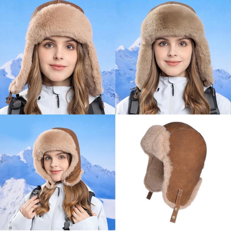 Windproof Ear Protecting Hat Breathable Warm Hat Outdoor Sports Headwear for Outdoor Activity