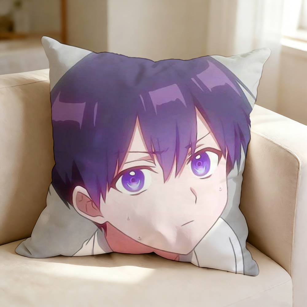 SShikimoris Not Just a Cutie IIzumi Yuu  Square DoubleSided printed Pillow Case Bedroom Bedside Pillow Sofa Cushion Cover