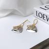 Long Hanging Earrings Triangular Dangle Earrings for Women Simple Personality Retro Fashion Style