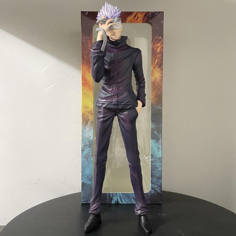 Anime Jujutsu Kaisen Action Figure Gojo Satoru Figuras 31cm Manga Figurine PVC Collectible Model GK Statue Doll Peripheral Gift