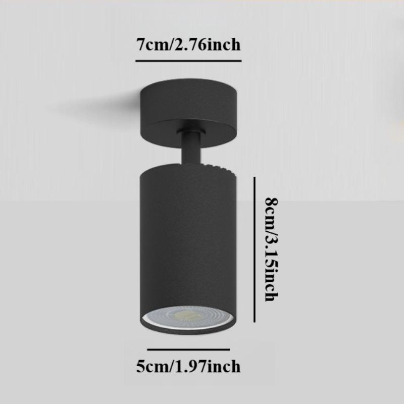 

JOYINLED 1/3/4-Light Track Lighting Fixture for Ceiling LED Spot Lights Indoor GU10 Base Lamp Rotatable Modern Ceiling Spotlight NO GU10 BULB