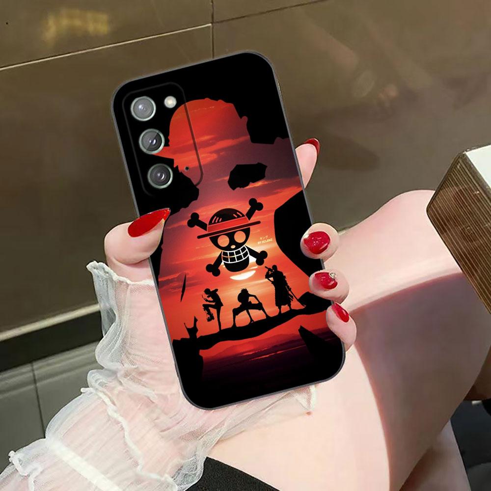 Anime One Piece Luffys Phone Case For Samsung NOTE 20 10 M23 M53 A80 A70 A50 A30 A24 A13 A12 A07 A06 A05S A04 A03S A03 A02 Cover