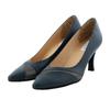 Himiko (Himiko) Switch Design Pointed Toe Pumps / 643303 Blue 220