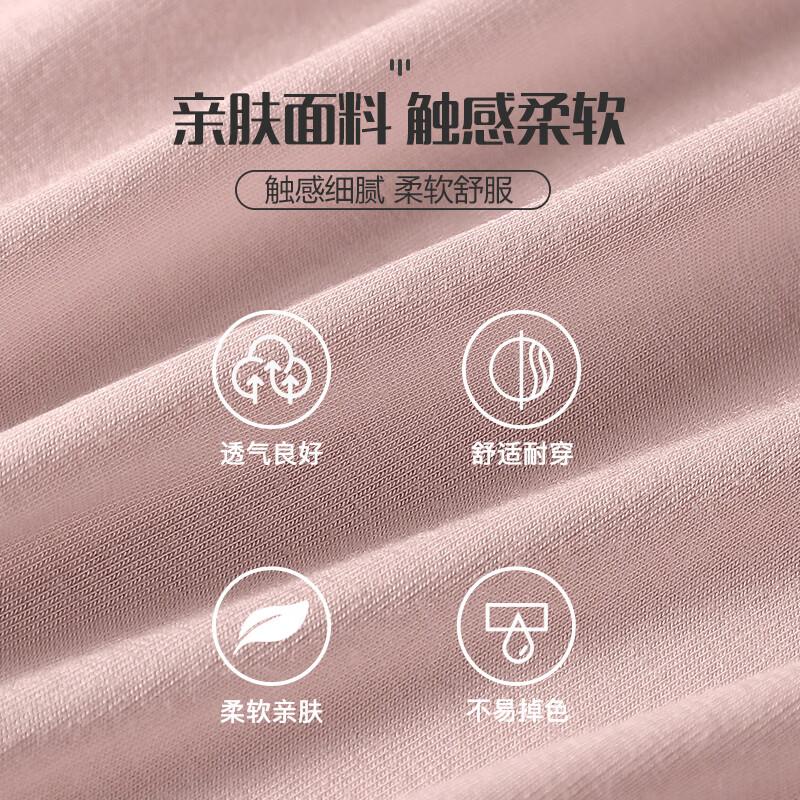 LangSha Women's Nightgown with Built-In Chest Pads, Short-Sleeved Thin Sleepwear, Summer Loungewear, Can Be Worn Outside As A Dress