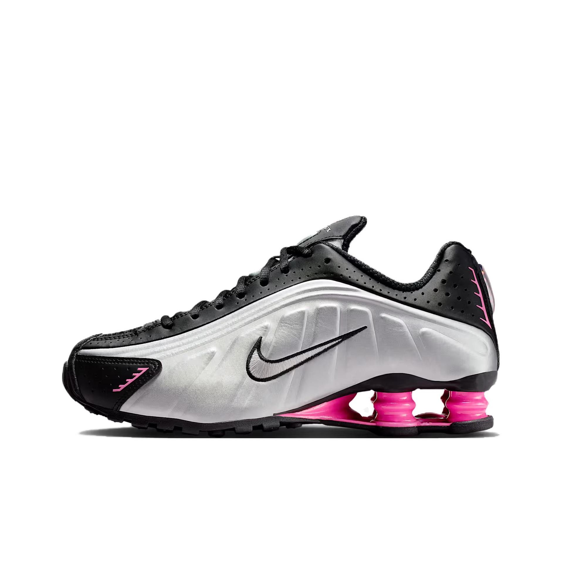 

Nike Shox R4 Удобные Мягкие Повседневные Кроссовки для Бега Женские кроссовки AR3565-012 37.5