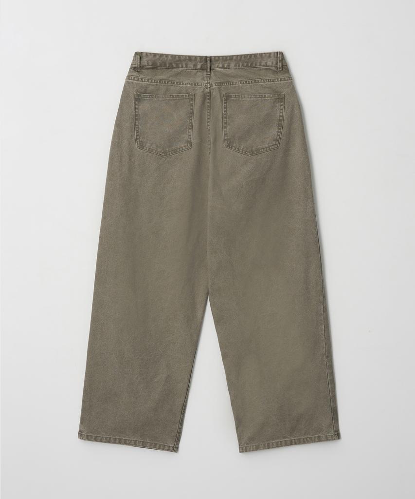 BILLIANT Side Tuck Wide Pants Beige