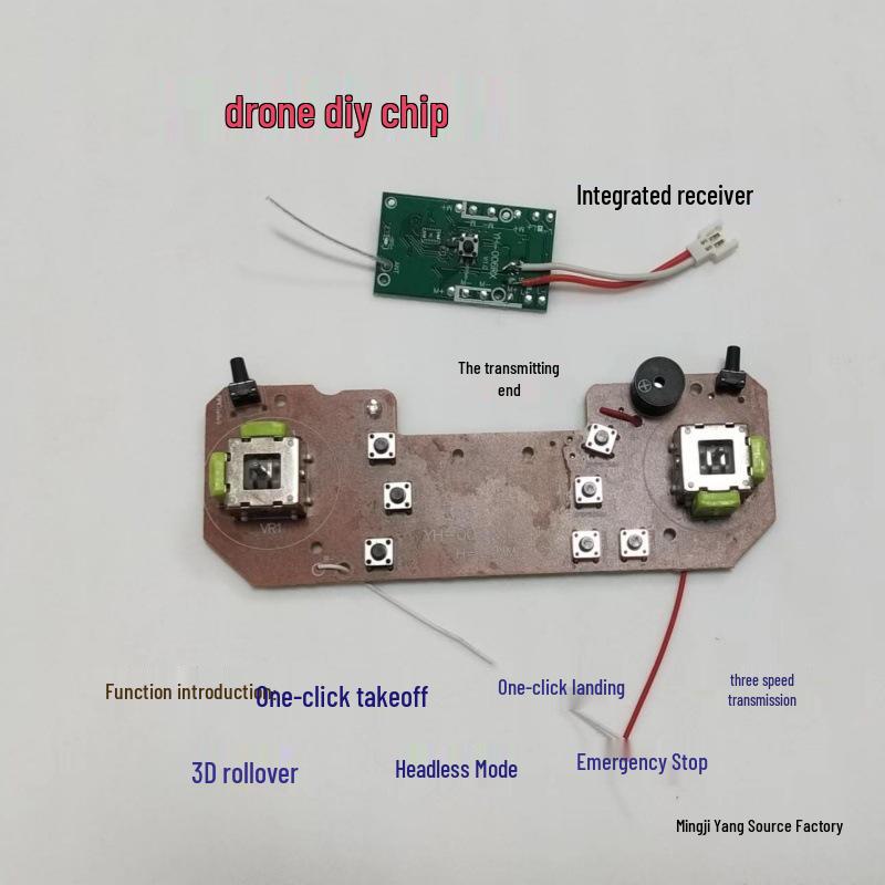 Handgefertigter DIY Quadcopter Drohne Fernsteuerung Platine Kit mit Ersatzteilen
