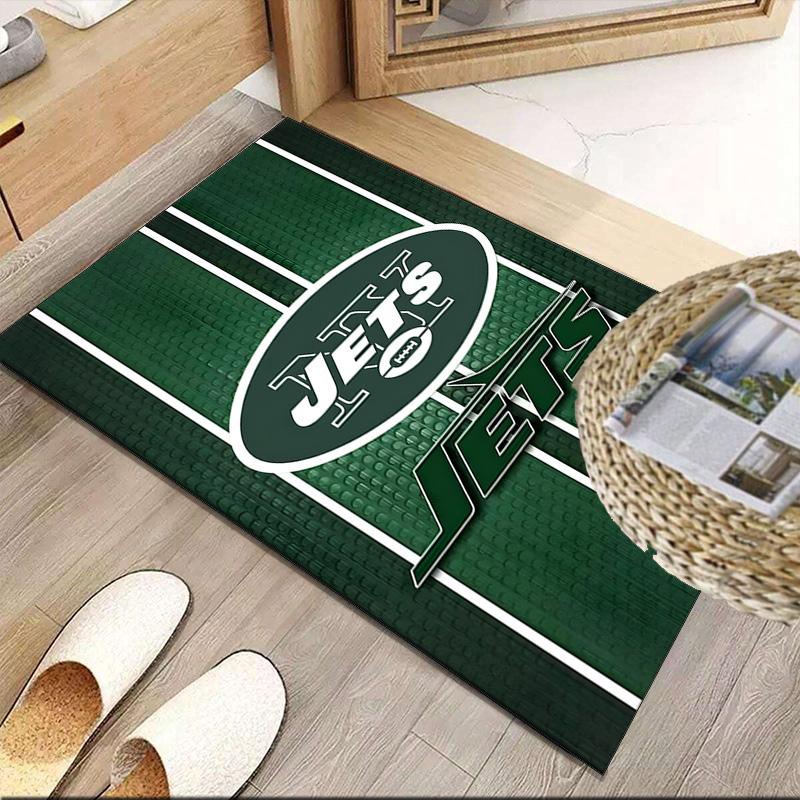 New York Football Logo  Carpet, Kitchen Rugs, Yoga Mat, Non-Slip Mats, Rug for Bathroom, Living Room bedroom, Camping Rugs Christmas Gift