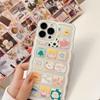 Clear Case For Iphone 14 13 12 Mini 11 Pro Xs Max X Xr 7 8 Plus Se2 Cute Cartoon Transparent Simple Shockproof Back Cover