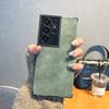 The Samsung S23Ultra Suede Phone Case Is Compatible with The Samsung S22U Shockproof All-cover Men's Business Case