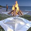 Rusts Resistant Outdoor Camping Grills Stainless Steel Fire Pit Multifunctional For Hiking Backpacking Durability
