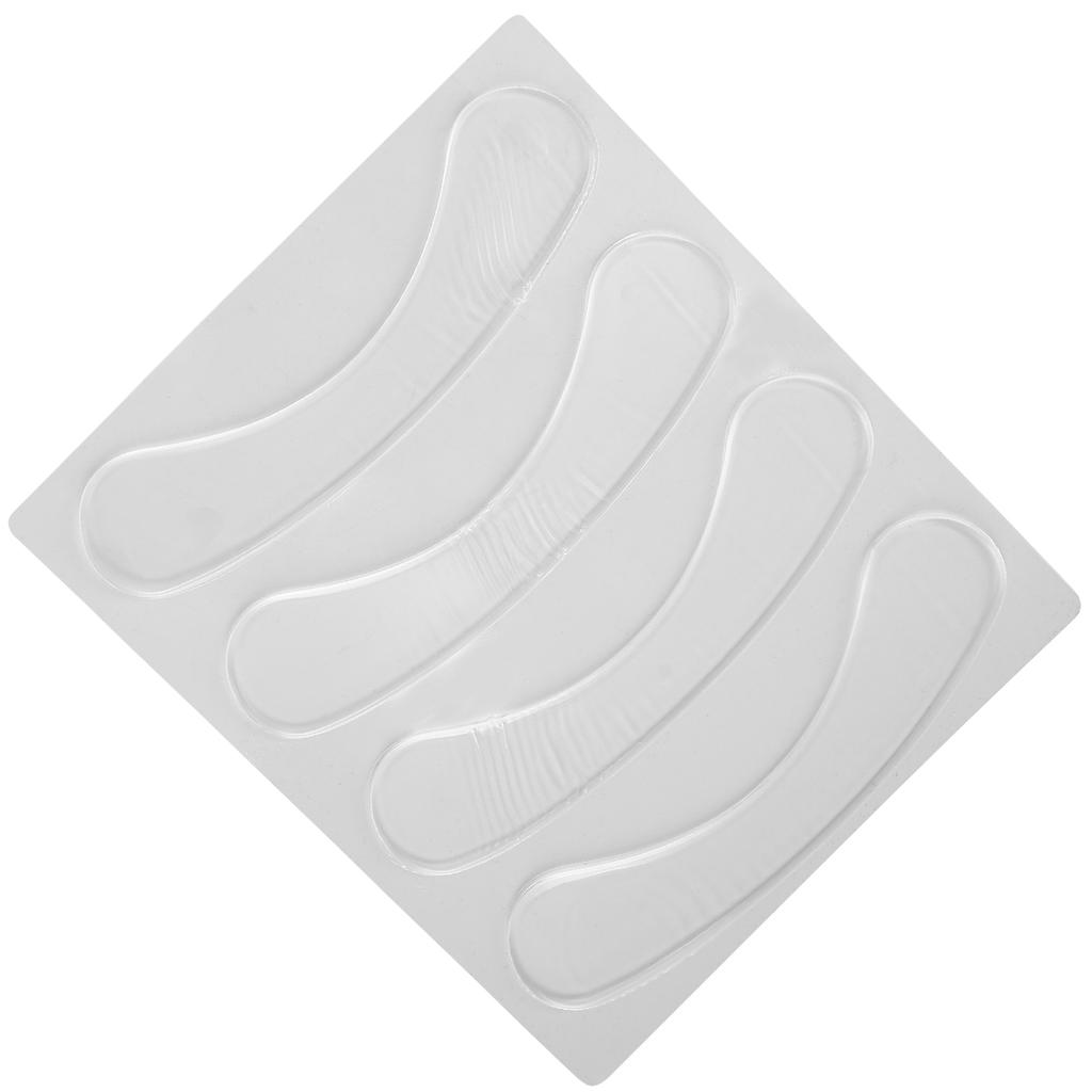 4pcs Silicone Lip Anti Wrinkle Patch Reusable Transparent Skin Wrinkle Smoothing Patch