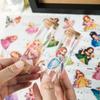 50 Fairy Tale Princess Series Transparent Waterproof Stickers Children's Reward Stickers DIY Mobile Phone Case Water Cup Decoration