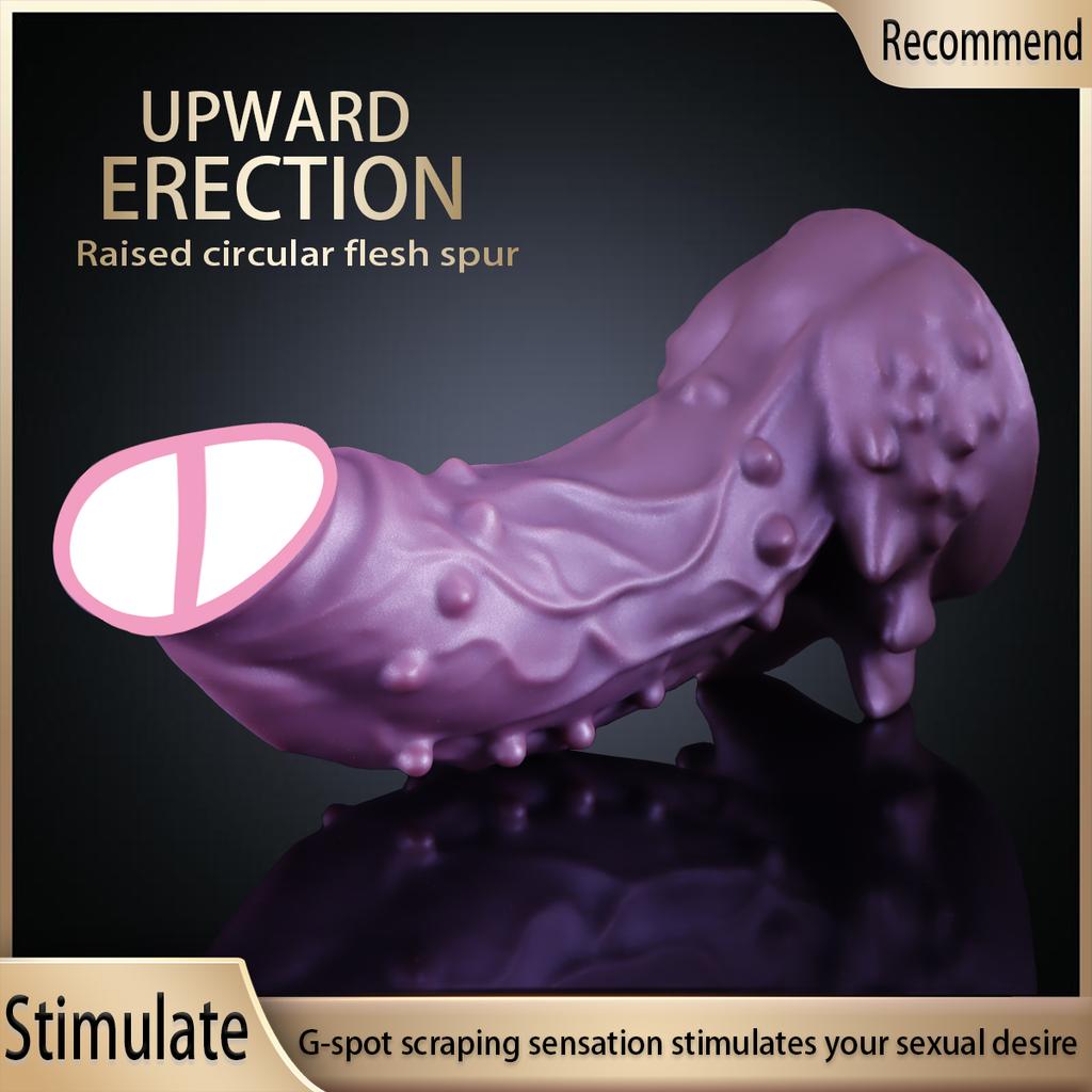 3 Sizes Soft Silicone Big Monster Dildo Huge Fantasy Penis Dildo Realistic Penis Dildos Anal Plug G Spot Clitoris Stimulator Adult Sex Toys Women Men