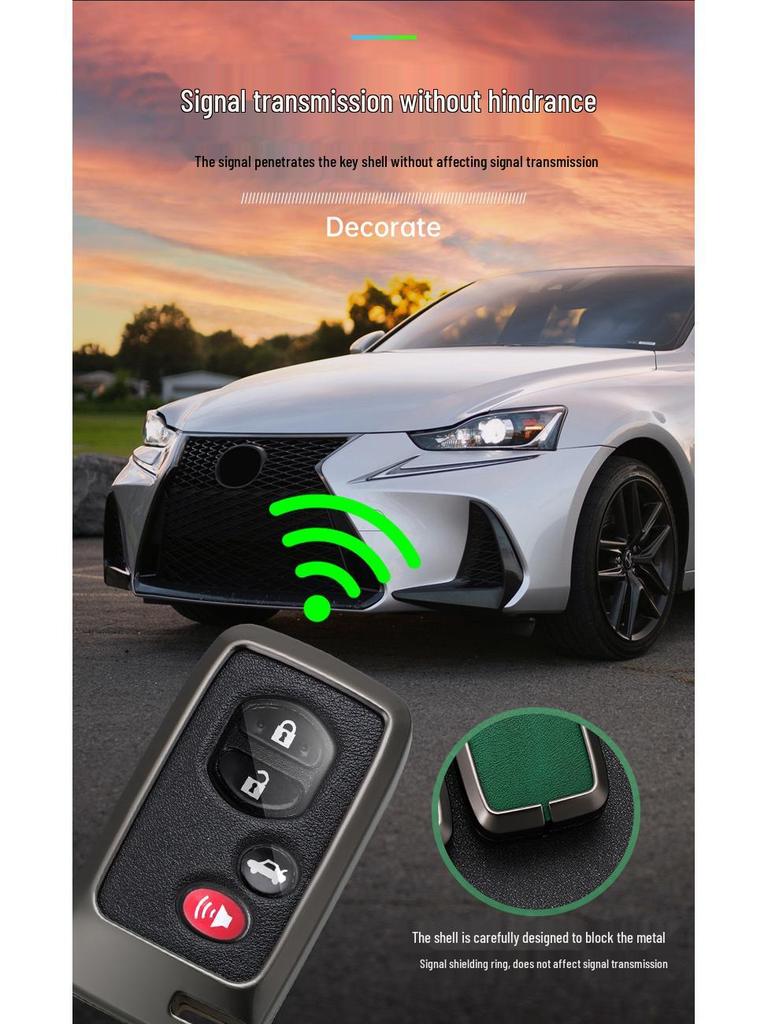 Hodí se pro Toyota Corolla, Levin, Camry, Highlander, RAV4, Crown, CH-R a Reiz Pouzdro na klíče